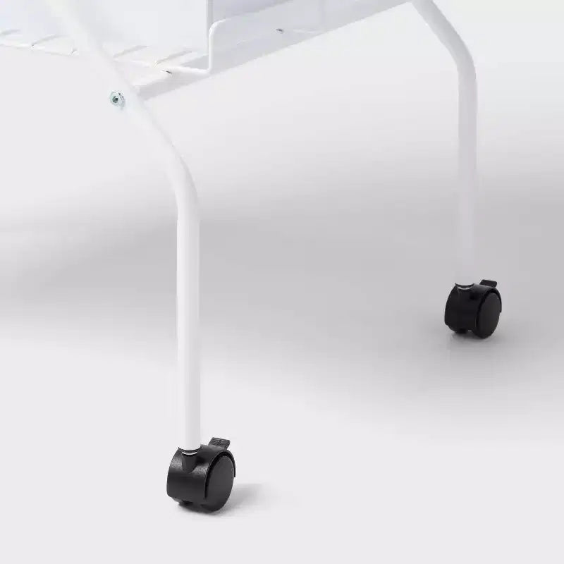 2 Tier Collapsible Cart with Bins