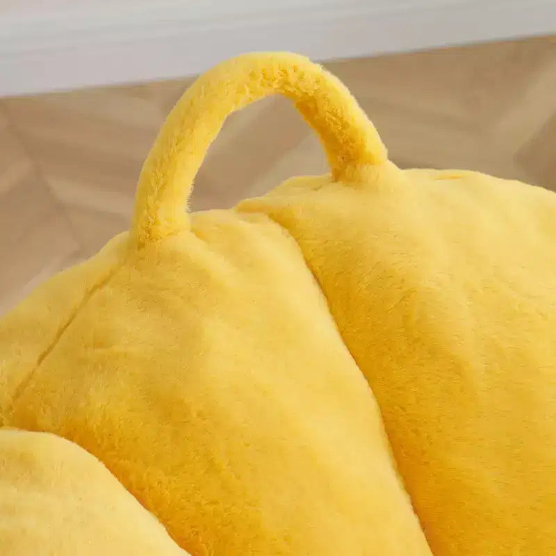 Giant Bean Bag Chair with Footstool, Oversized for Adults & Kids, Faux Fur Shell-Shaped