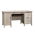 HomeStock 30 in.H Brown Color Wood Computer Desks with All Purpose Drawer
