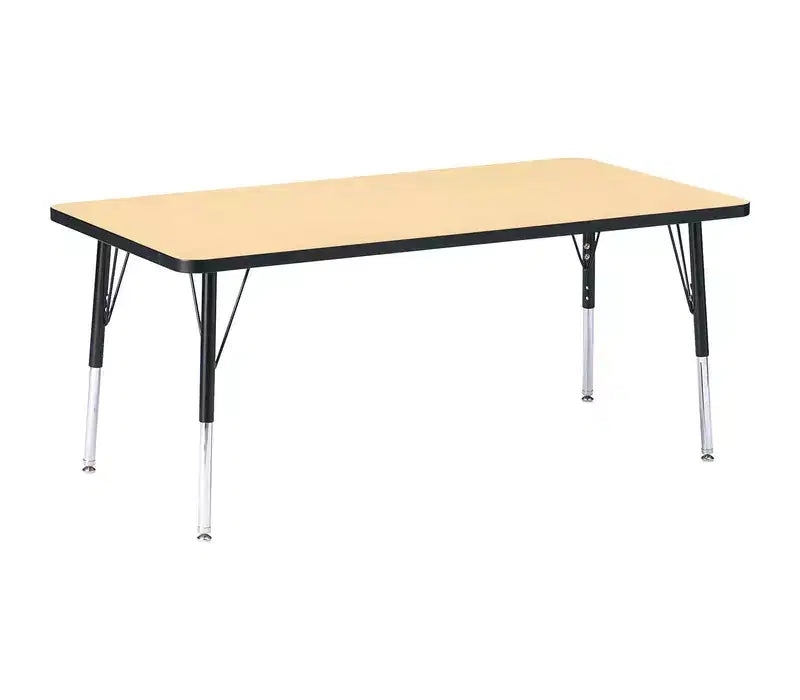 Jonti-Craft Berries Maple Top/Edge Rectangle Table 30 x 60