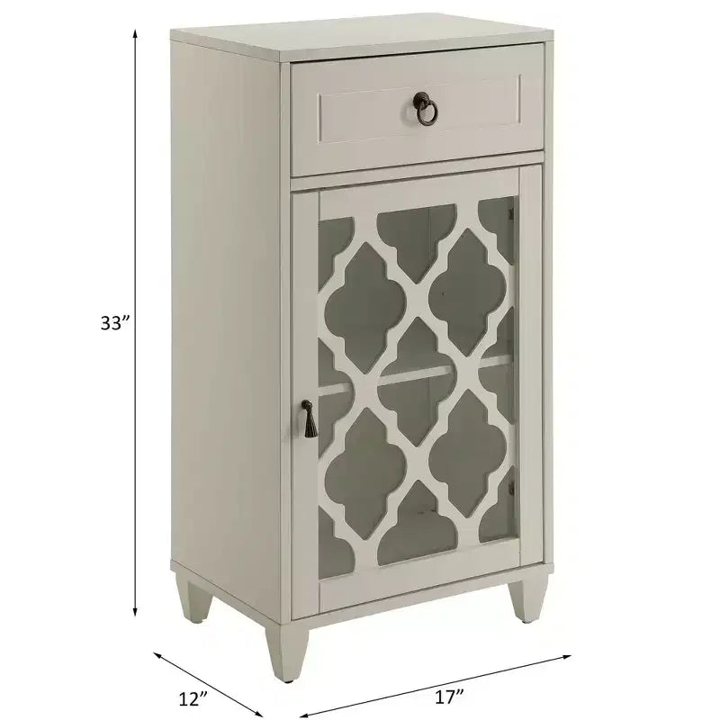 Retro Bedroom Dresser Nightstand with 5 Faux Wood Grain Drawers, Storage Chest Cabinet with Metal Glides