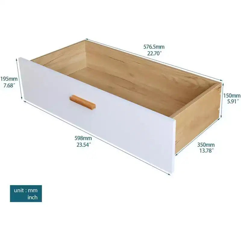 6-Drawer Storage Cabinet, Spacious Sideboard for Kitchen, Dining Room, Living Room or Home Office