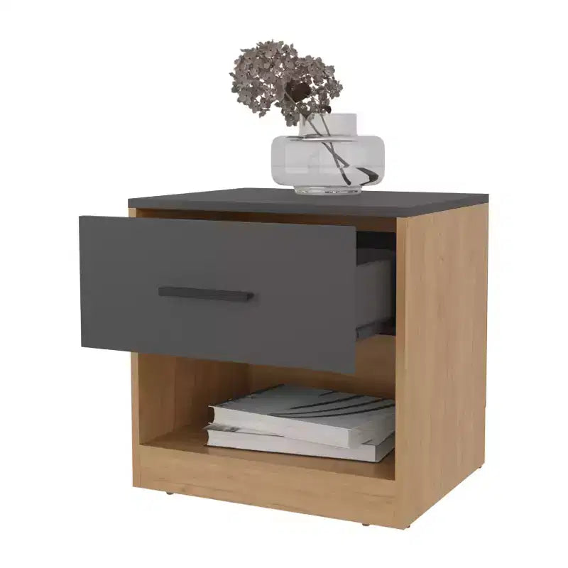 1 Drawer Nightstand for Bedroom & Living Room