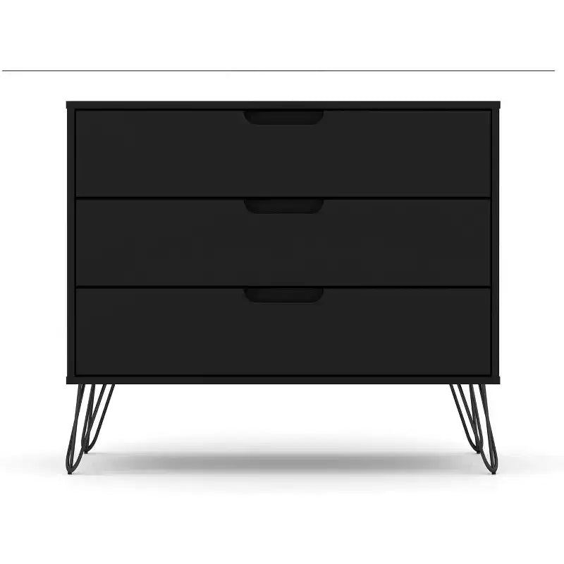 Mid-Century Modern 3-Drawer Dresser