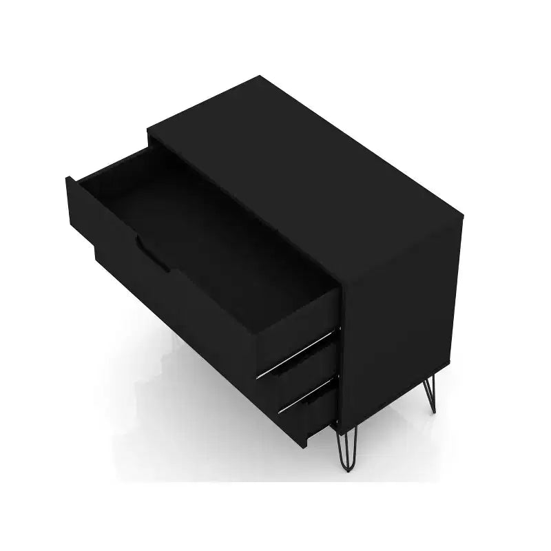 Mid-Century Modern 3-Drawer Dresser