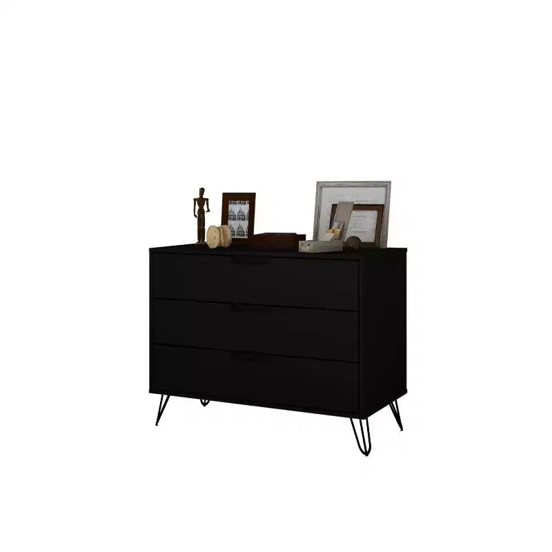 Mid-Century Modern 3-Drawer Dresser