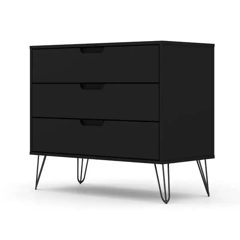 Mid-Century Modern 3-Drawer Dresser