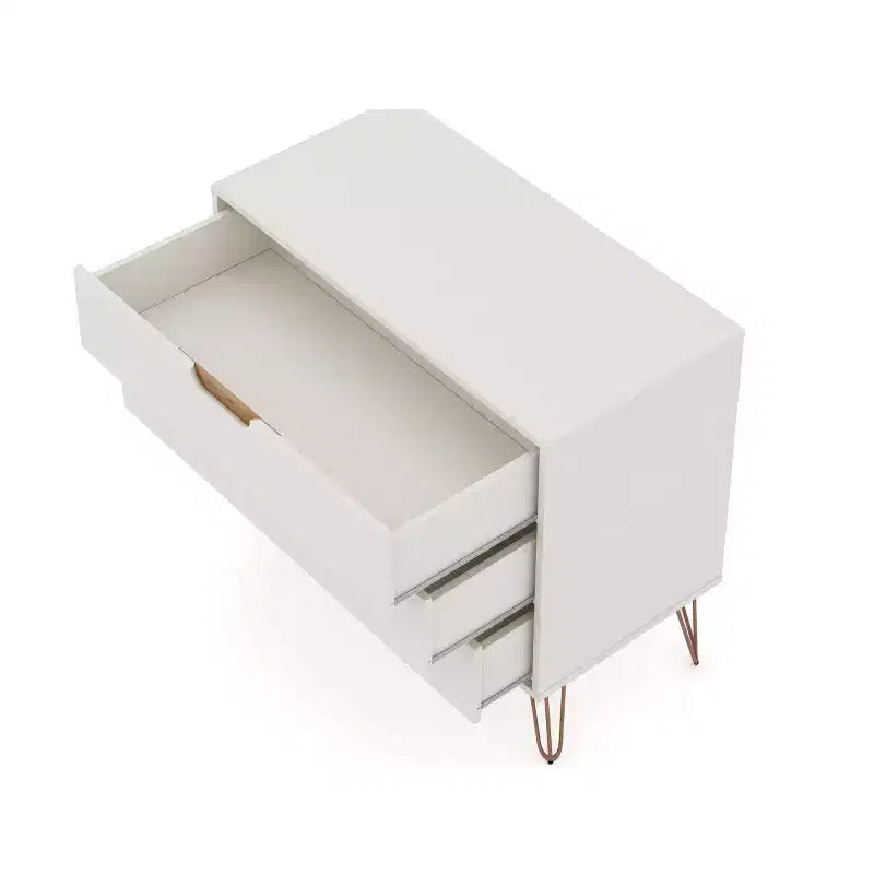 Mid-Century Modern 3-Drawer Dresser