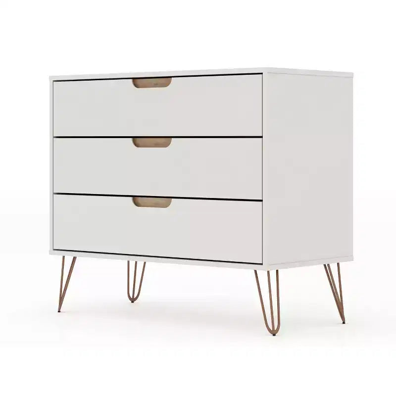 Mid-Century Modern 3-Drawer Dresser
