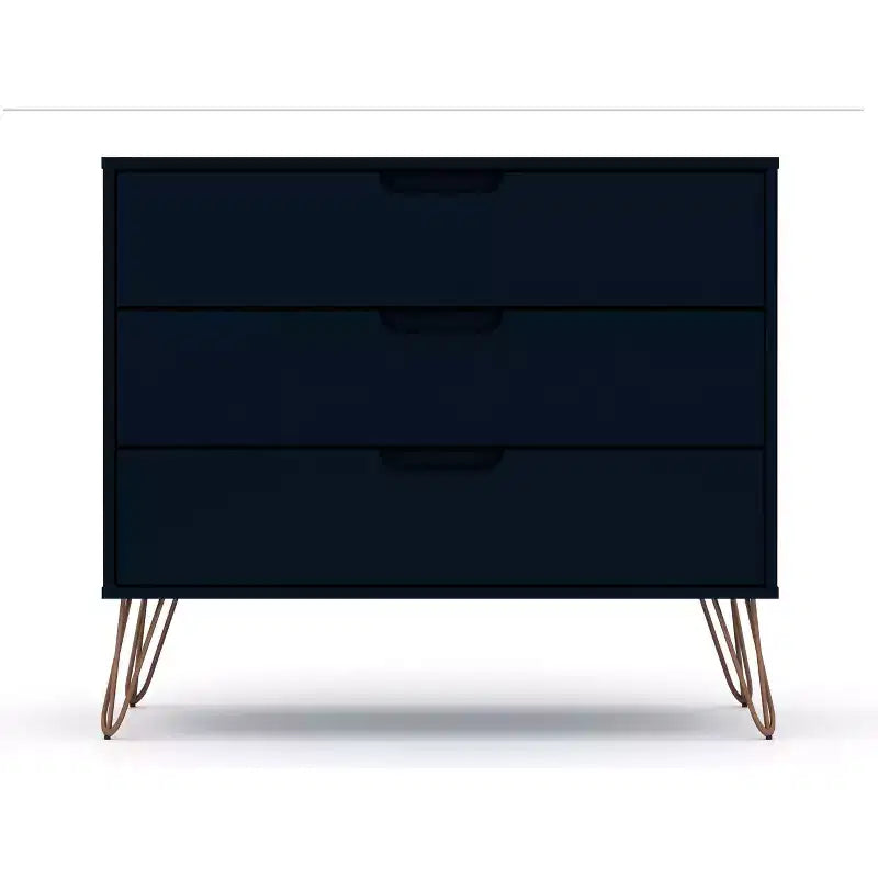 Mid-Century Modern 3-Drawer Dresser