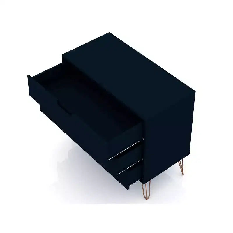 Mid-Century Modern 3-Drawer Dresser