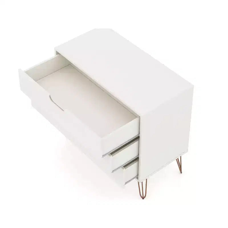 Mid-Century Modern 3-Drawer Dresser