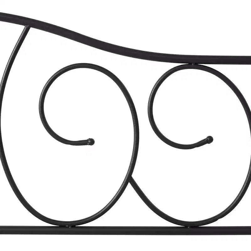 Twin Metal Daybed Frame, Sofa Bed with Under-bed Storage, Easy Assembly, No Box Spring Needed